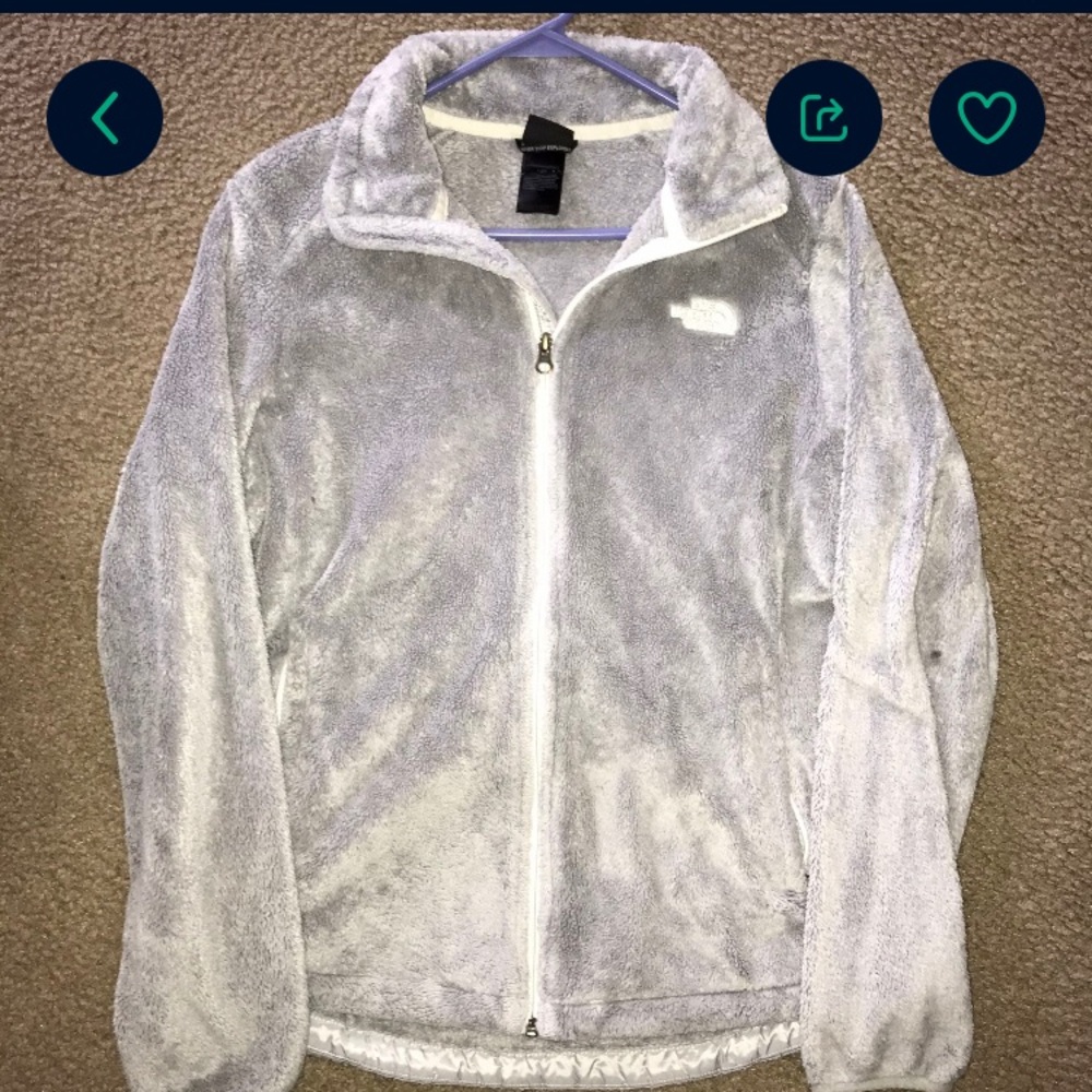 Women’s North Face Osito Grey Jacket size L